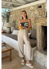 Jasmin Süzüneli Keten Tulum 1280-08