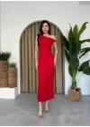 Jovani Omuz Detaylı Elbise