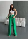 Kadın Aerobin Kumsş Yüksek Bel Bol Kesim Gipeli Pantolon