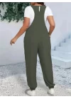 Kadın Askılı Halter Yaka şalvar Tulum