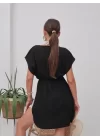Kadın Ip Ve Bel Büzgü Detay Pareo