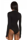 Kadın Parmak Geçmeli Bodysuit