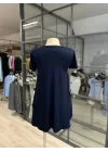 Kadın Türlü Viskon Kumaş Yırtmaç Detaylı Bluz