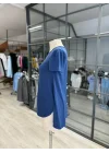 Kadın Türlü Viskon Kumaş Yırtmaç Detaylı Bluz
