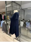 Kadın Türlü Viskon Kumaş Yırtmaç Detaylı Bluz