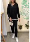 Kadın Yeni Sezon Uzun Kollu Ribana Detay Ikili Takım
