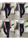 Kadın Yüksek Bel Full Likralı Krep Kumaş Pantolon