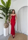 Kalıse İp Askılı Elbise