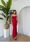 Kalıse İp Askılı Elbise