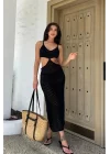 Kerry Sırt Dekolteli Cut Out Elbise 2776