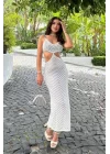 Kerry Sırt Dekolteli Cut Out Elbise 2776