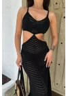 Kerry Sırt Dekolteli Cut Out Elbise 2776