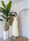 Khalesı Omuz Bağlamalı Elbise