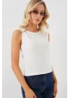 Kolsuz Basic Bluz 935 - Beyaz