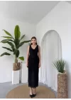 Kren Gül Detaylı Elbise