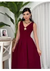 Late Yıldız Detaylı Elbise
