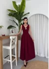 Late Yıldız Detaylı Elbise