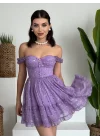 Lena Çift Askılı Elbise