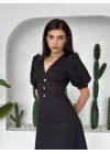 Linda Midi Elbise