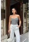 Mathilde Straplez Crop Top 3271-01