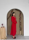 Meta Düğme Detaylı Elbise