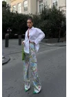 Mirian Sırt Dekolteli Gömlek 3228-08
