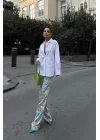 Mirian Sırt Dekolteli Gömlek 3228-08