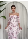 Mugo Fırfırlı Elbise