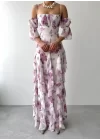 Mugo Fırfırlı Elbise