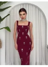 Ners Taş Detaylı Elbise