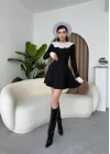 Nord Dantel Yaka Kol Elbise