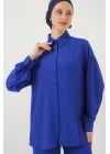 Örme Tesettür Alt Üst Takım 6711 - Saks