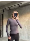 Parmak Geçmeli Buzi Body - Gri