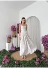 Pars İp Askılı Elbise