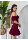 Peyda Straplez Elbise