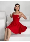 Pole İp Askılı Elbise