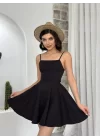 Pole İp Askılı Elbise