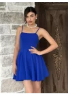 Pole İp Askılı Elbise
