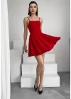 Pole İp Askılı Elbise