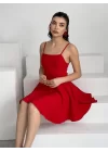 Pole İp Askılı Elbise