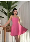 Pole İp Askılı Elbise