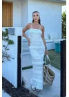 Regina Dantel Detay Elbise 2754-01