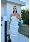 Regina Dantel Detay Elbise 2754-01