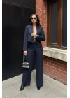 Renata Çizgili Pantolon Takım 9568-24