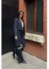 Renata Çizgili Pantolon Takım 9568-24