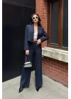 Renata Çizgili Pantolon Takım 9568-24