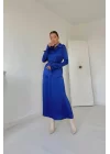 Saks Biyeli Gömlek Ve Etek Takım