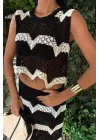 Shayna Ajurlu Crop Takım 9825