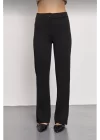 Siyah Palazzo Pantolon Oversize Kesim - Siyah