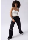 Straplez Dokulu Crop